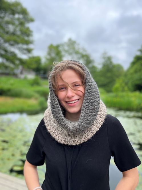 Hovedbilde Hals i DSA Alpaca tweed (oppskrift)