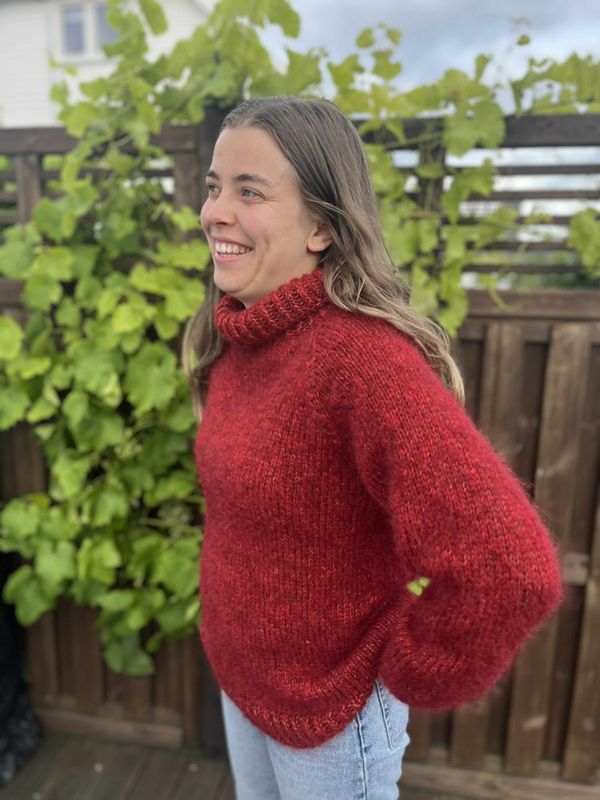 Tua-genser - Ferdigstrikka