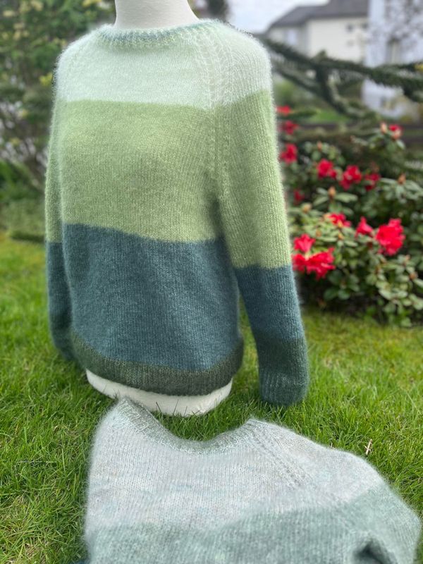 Sjursø sweater, green