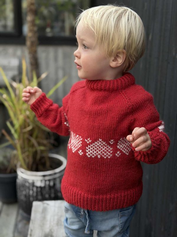 Julekorg-genser (oppskrift)