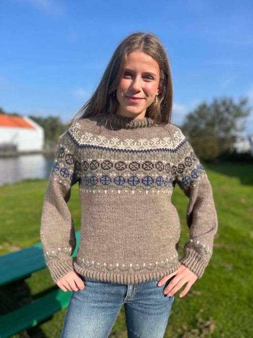 Hovedbilde Fantholmen-genser (oppskrift)