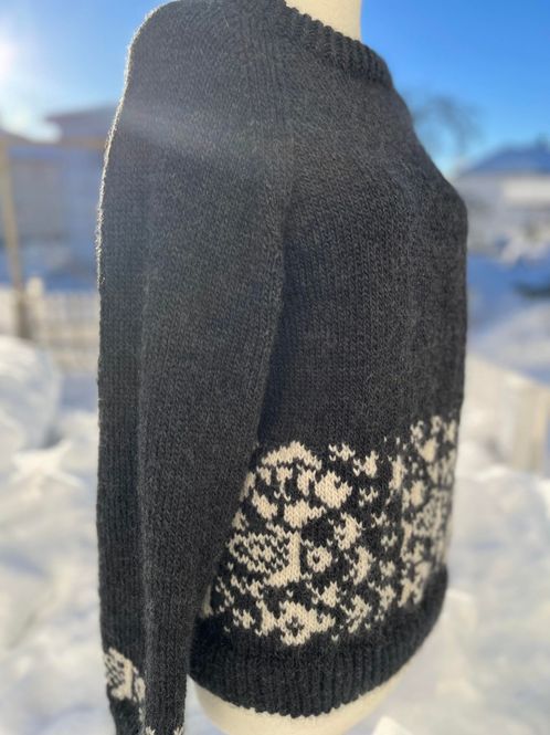 Hovedbilde Fiskestimgenser i Viking wool - Klar for sending