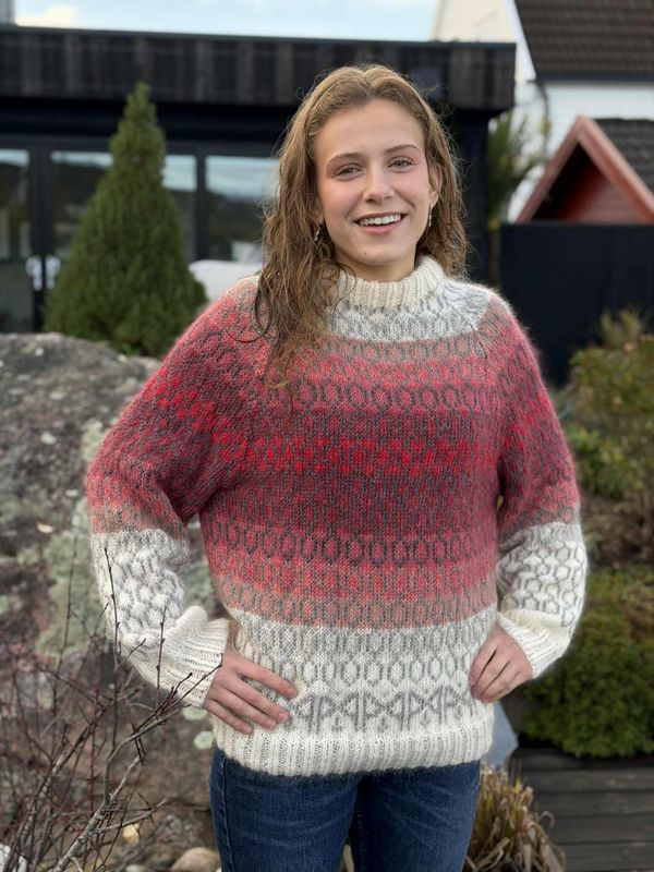 Madr-genser - Ferdigstrikka