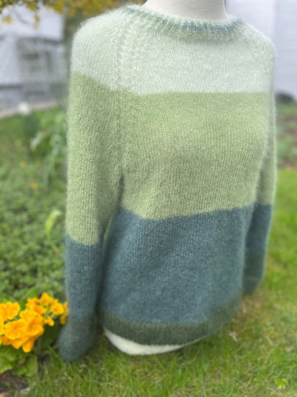 Sjursø sweater, green